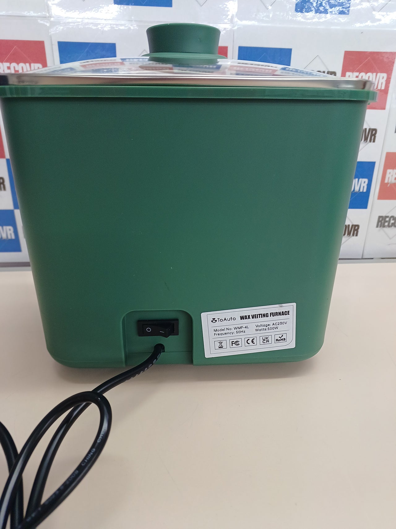 Cera eléctrica 4Qt con control temperatura – TOAUTO