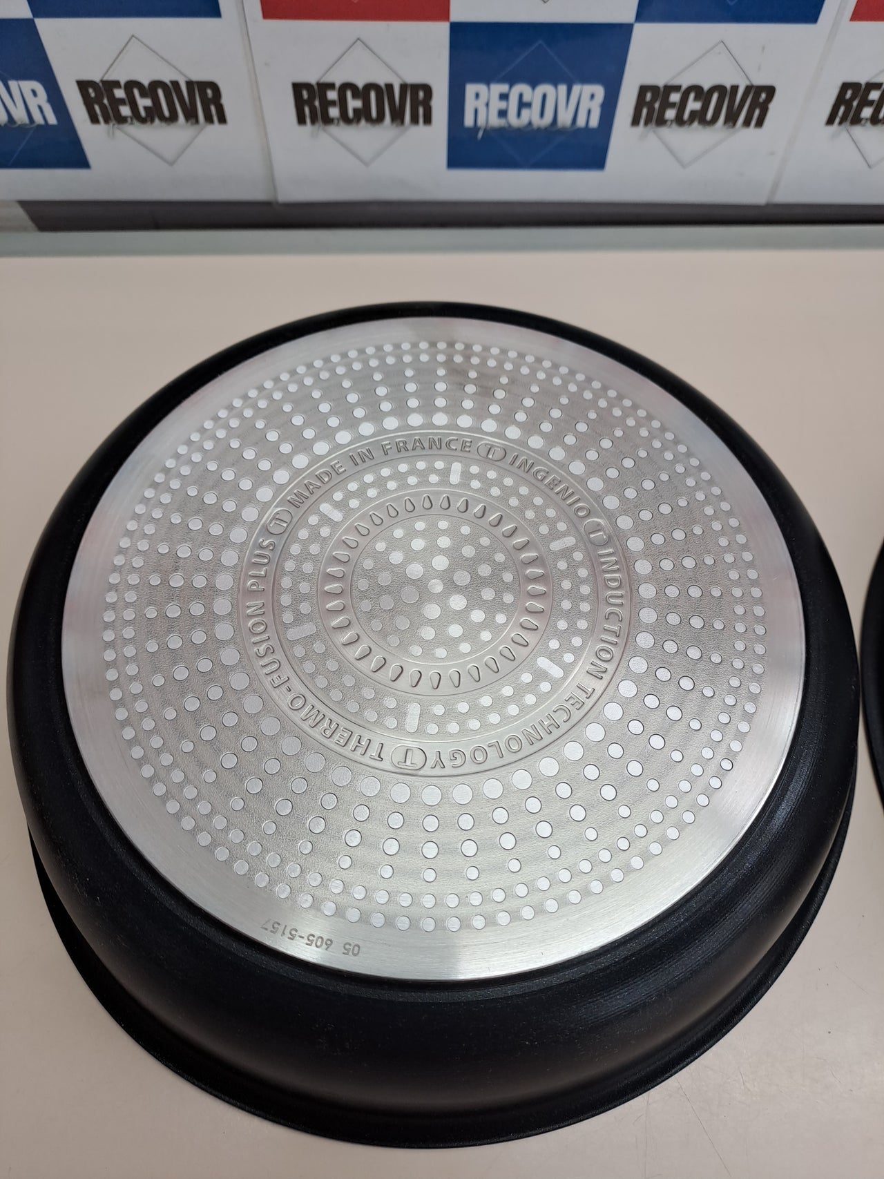 Sartenes 24/28cm mango extraíble inducción Titanio Ingenio Tefal