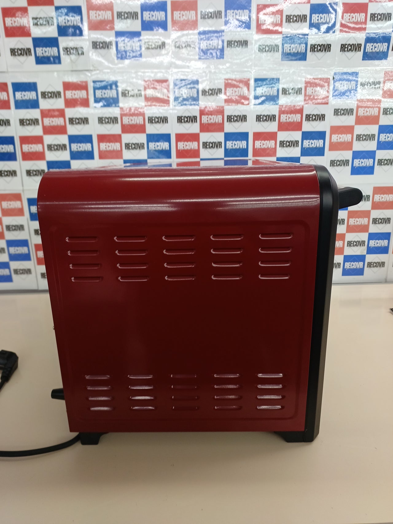 Horno eléctrico 2000W acero rojo - Girmi