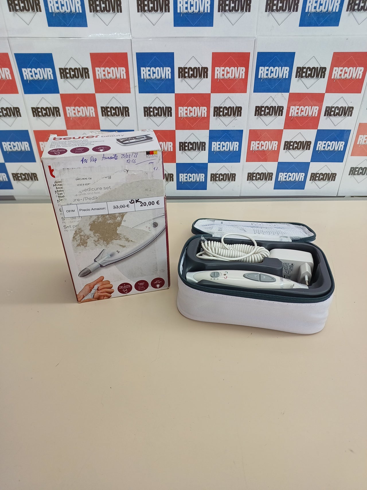 Set manicura y pedicura profesional MP 41 Beurer