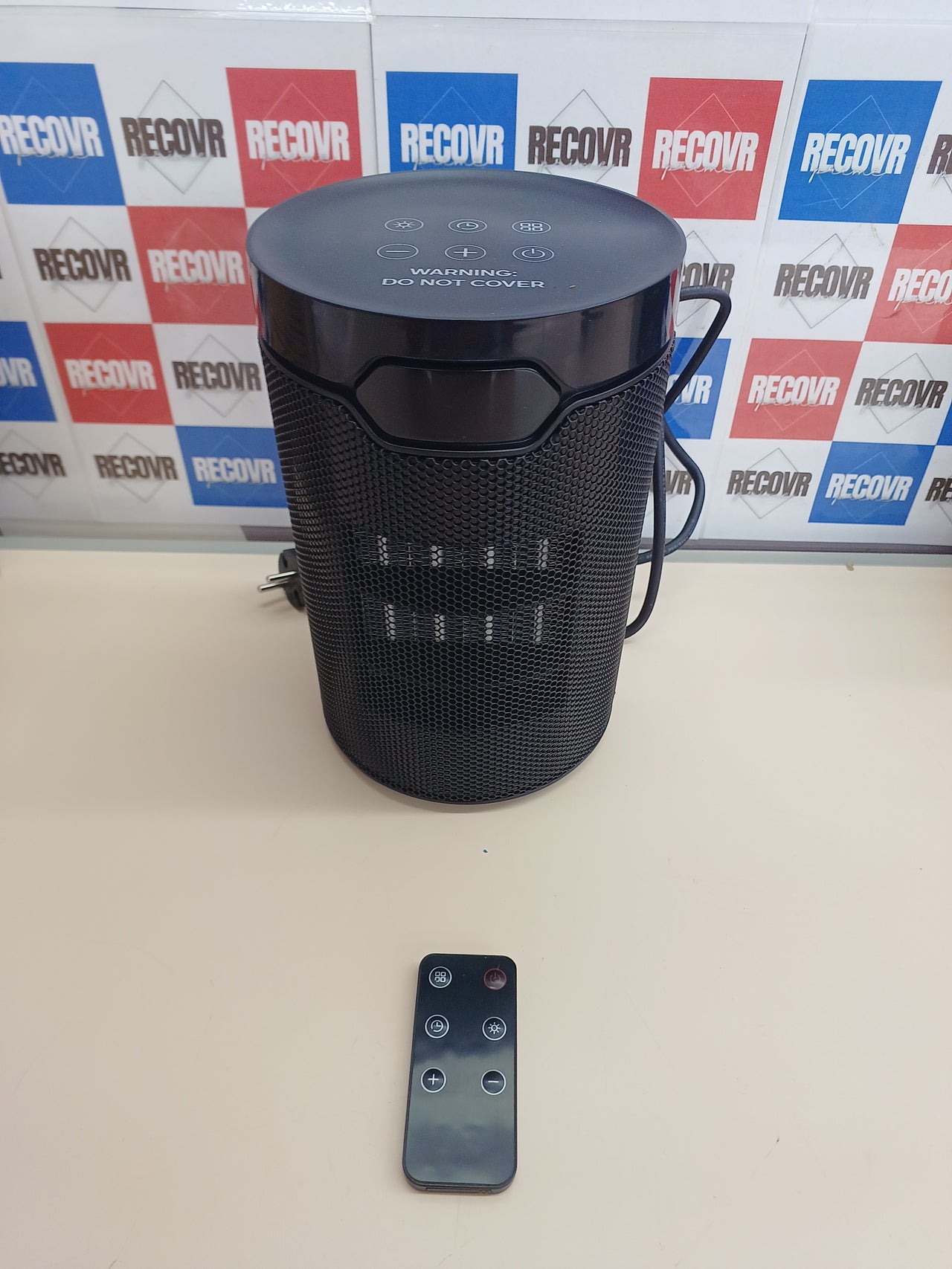 Calefactor PTC 1500 W 4 modos con temporizador y remoto - Genérico