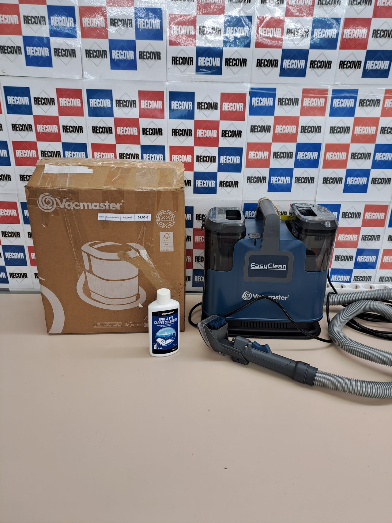 Limpiador alfombras 500 W multisuperficie - Vacmaster