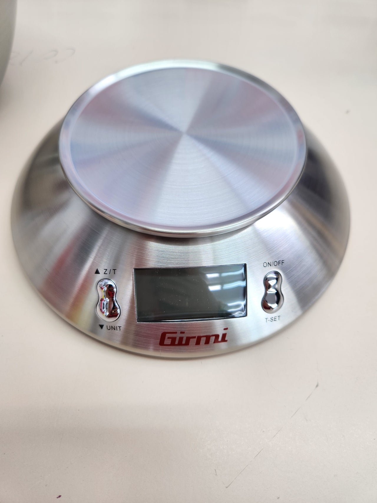 Báscula cocina 1gr -5Kg electrónica, cuenco de aceroGirmi PS85