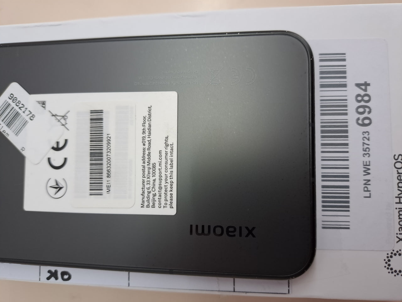 Smartphone 12GB 512GB Leica 120Hz Xiaomi 15 negro