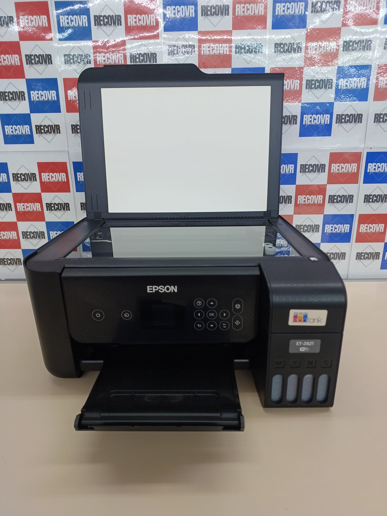 Impresora multifunción A4 Wi-Fi EcoTank ET-2821 Equipada con Tanques de Tinta, con hasta 3 años de Tinta incluida