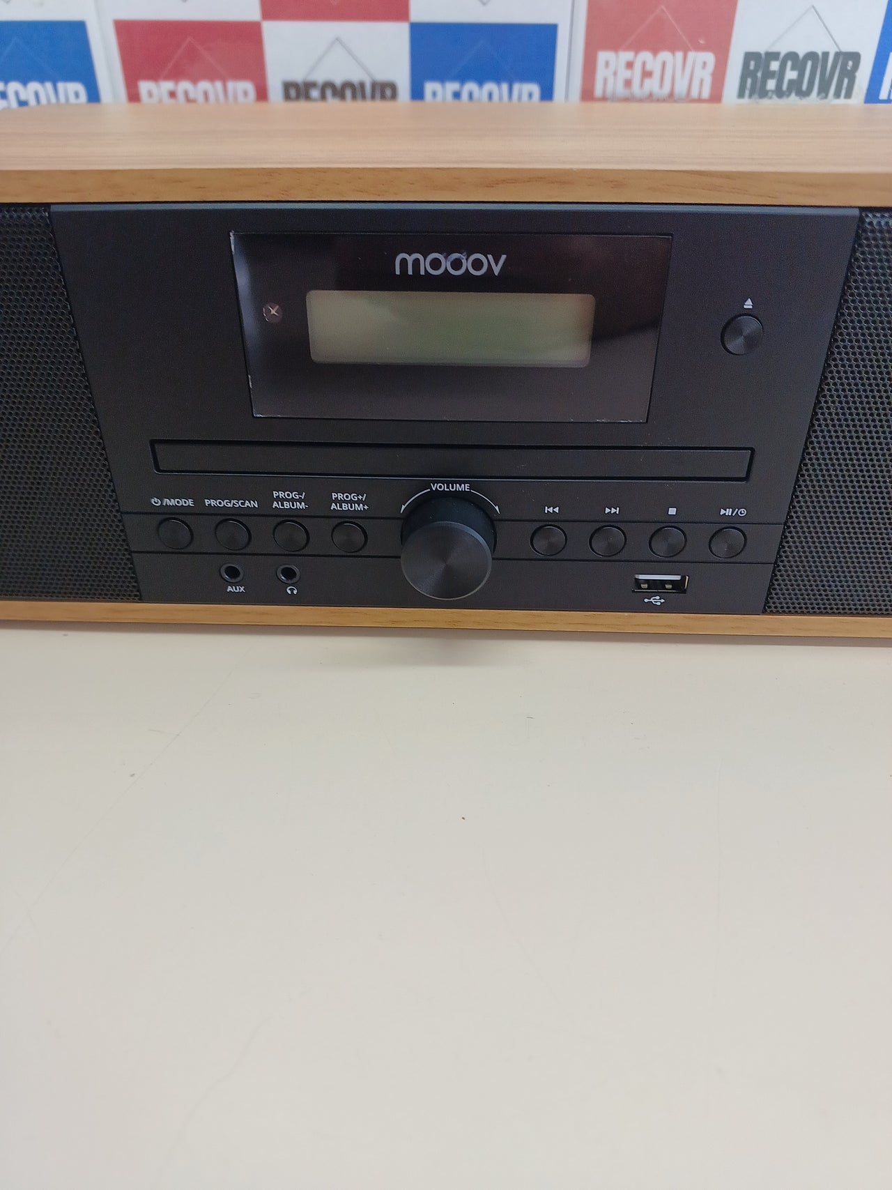 Reproductor de CD HiFi 50W con Bluetooth, FM, USB y AUX