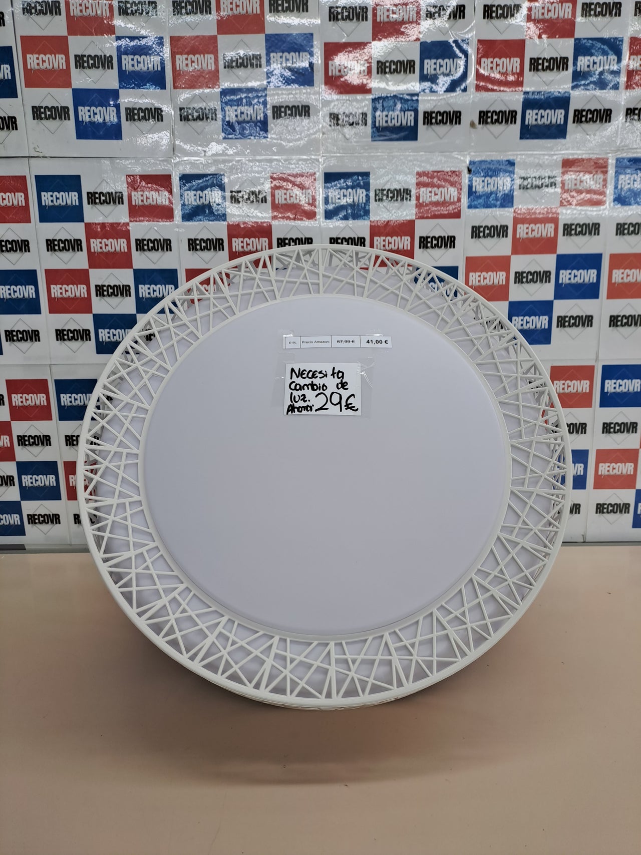 Ventilador techo LED 66 W 6 velocidades – M Mimotec