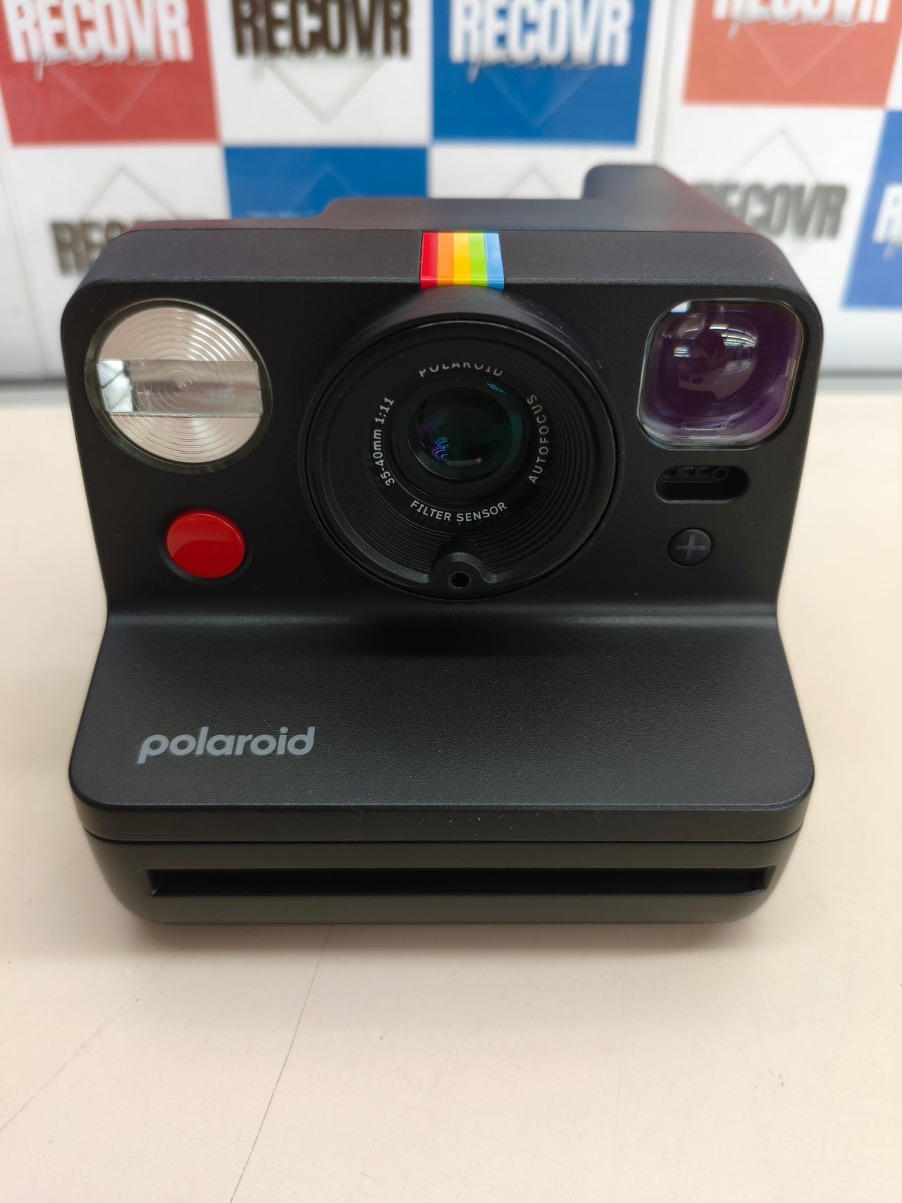 Cámara instantánea Polaroid Now+ Gen 3 Bluetooth negra