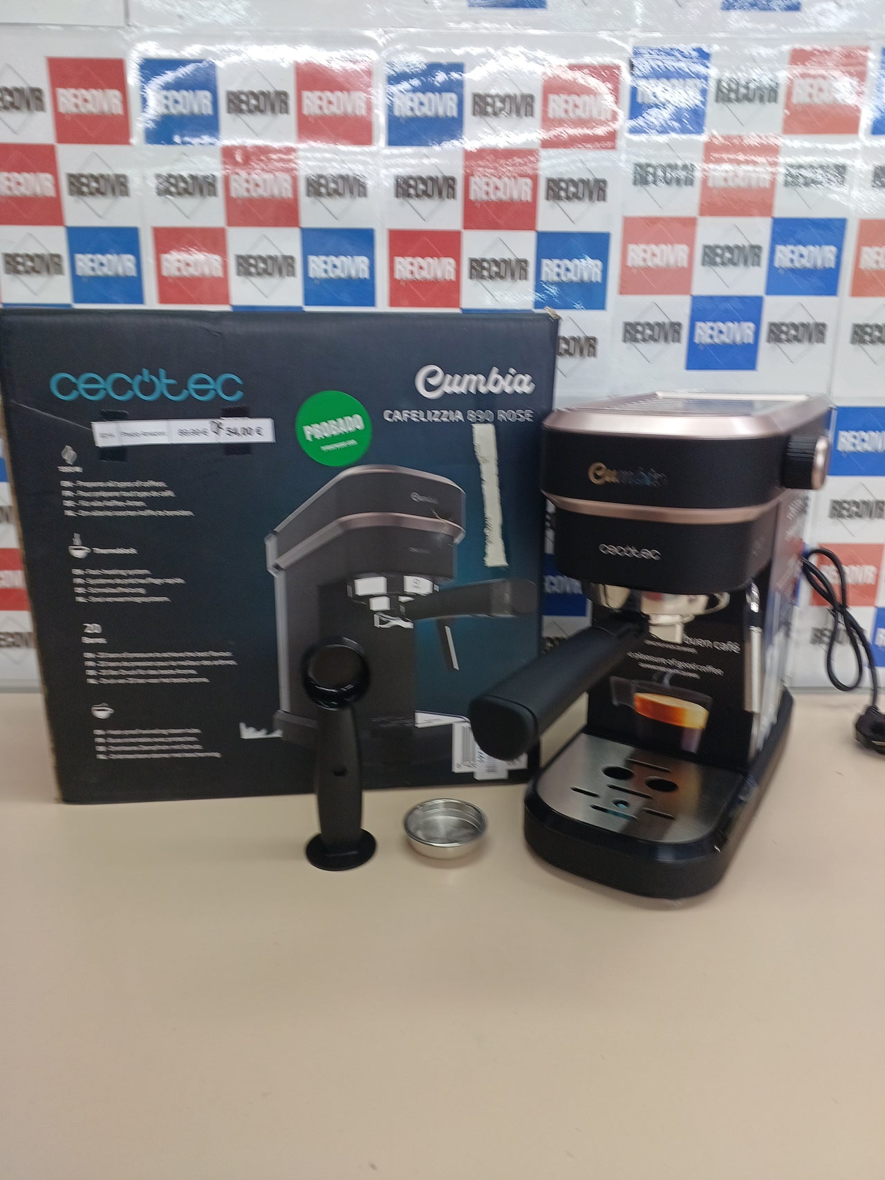 Cafetera espresso y cappuccino 20 bares 1350 W 1,2 L – Cecotec