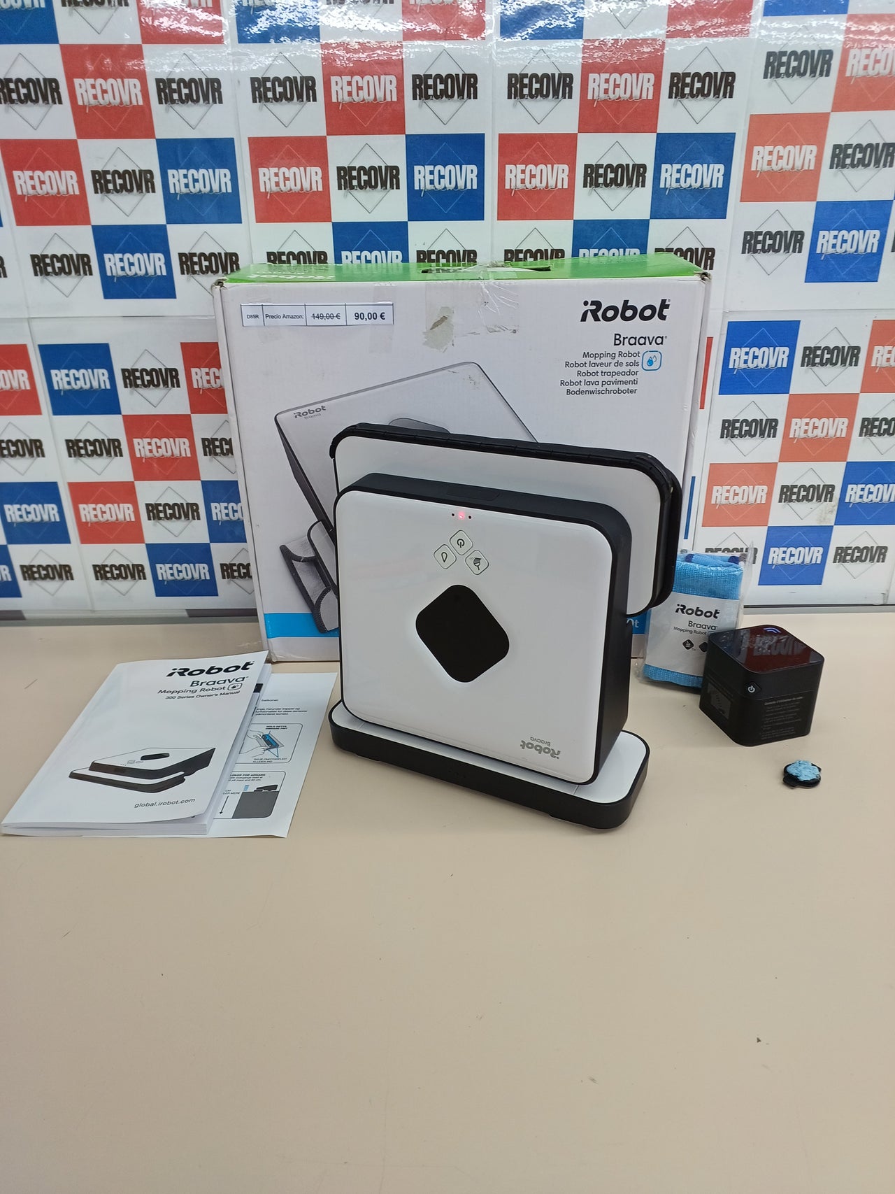 iRobot Braava 390t Robot Friegasuelos