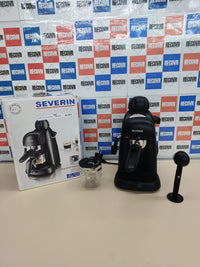 Cafetera espresso 4 tazas con espumador SEVERIN