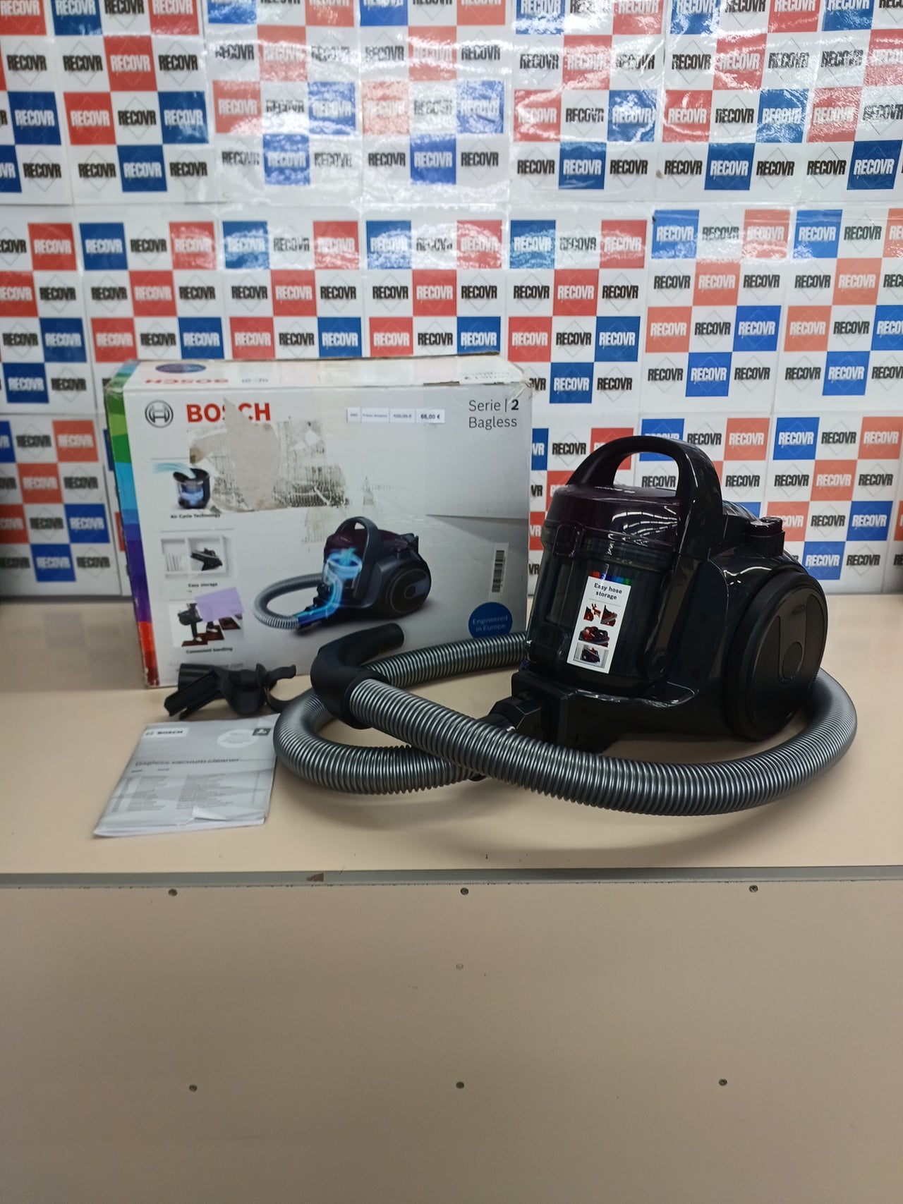 Aspirador Trineo Bosch BGC05AAA1 Sin Bolsa Morado