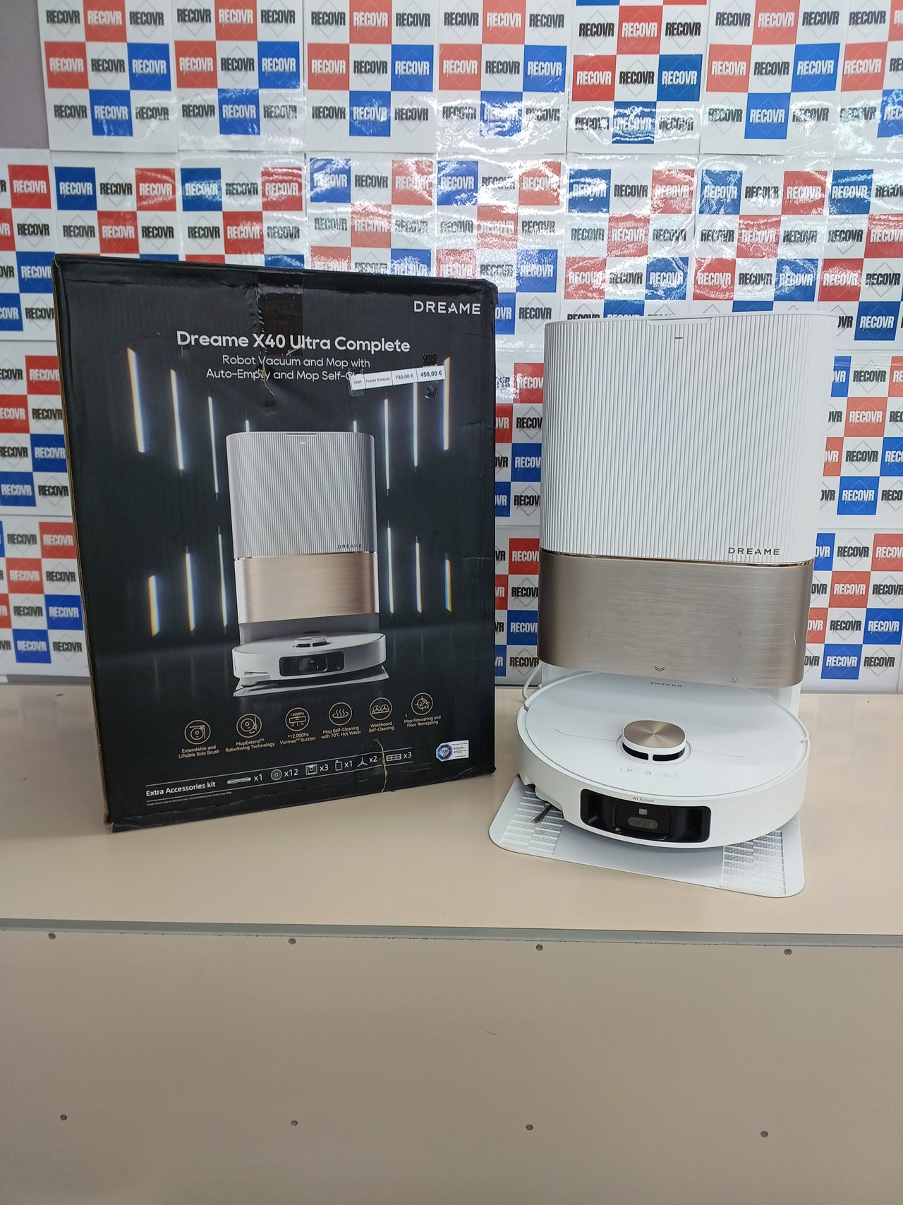 Robot Aspirador DREAME X40 Ultra Complete