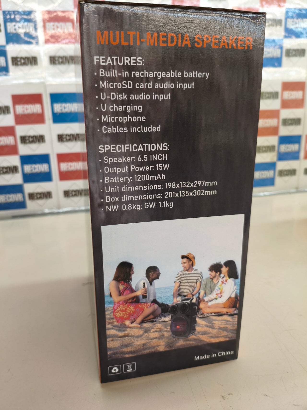 Altavoz sing-e con micrófono 15W