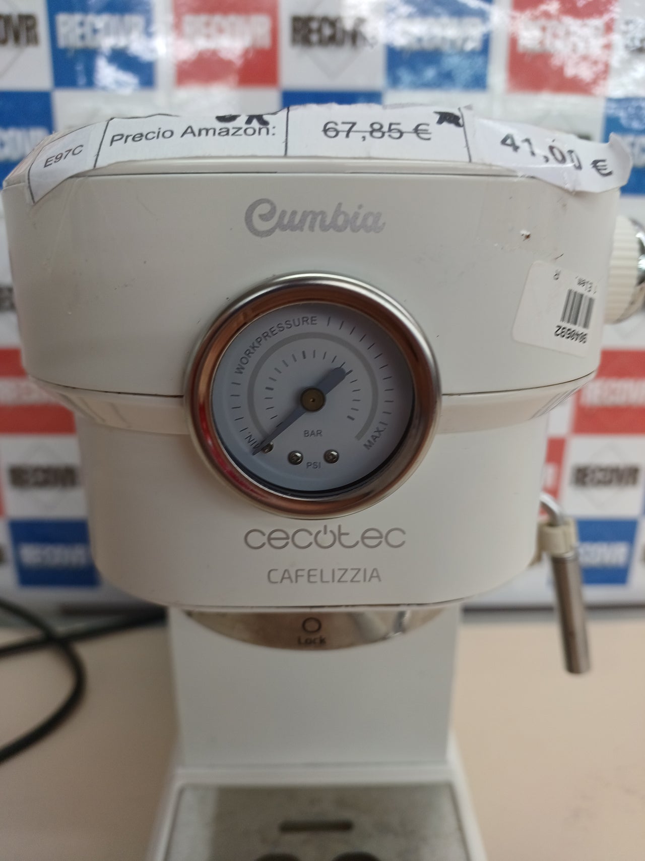 Cafetera espresso 20 bares Thermoblock – Cecotec