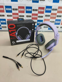 Auriculares gaming con cable ASTRO A10 Gen 2 lila para PC