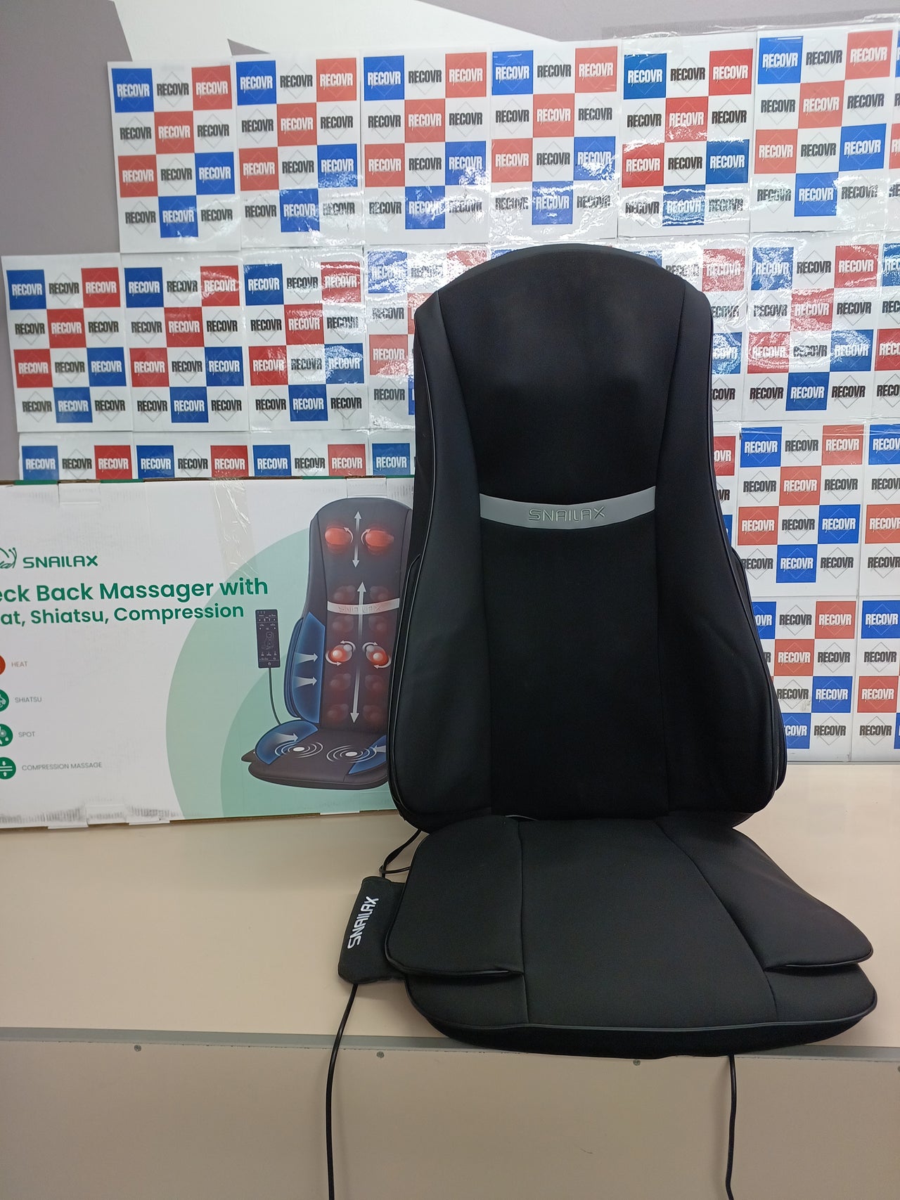 Cojín Masajeador Snailax Upgraded Shiatsu