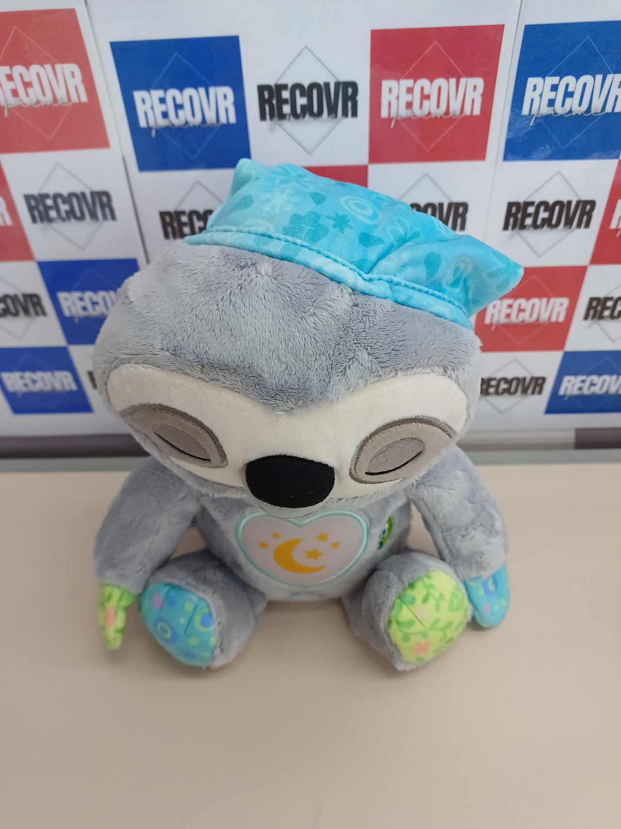 Peluche perezoso con luz nocturna y sonido VTech Dormiglione “Dolce Nanna” (italiano)