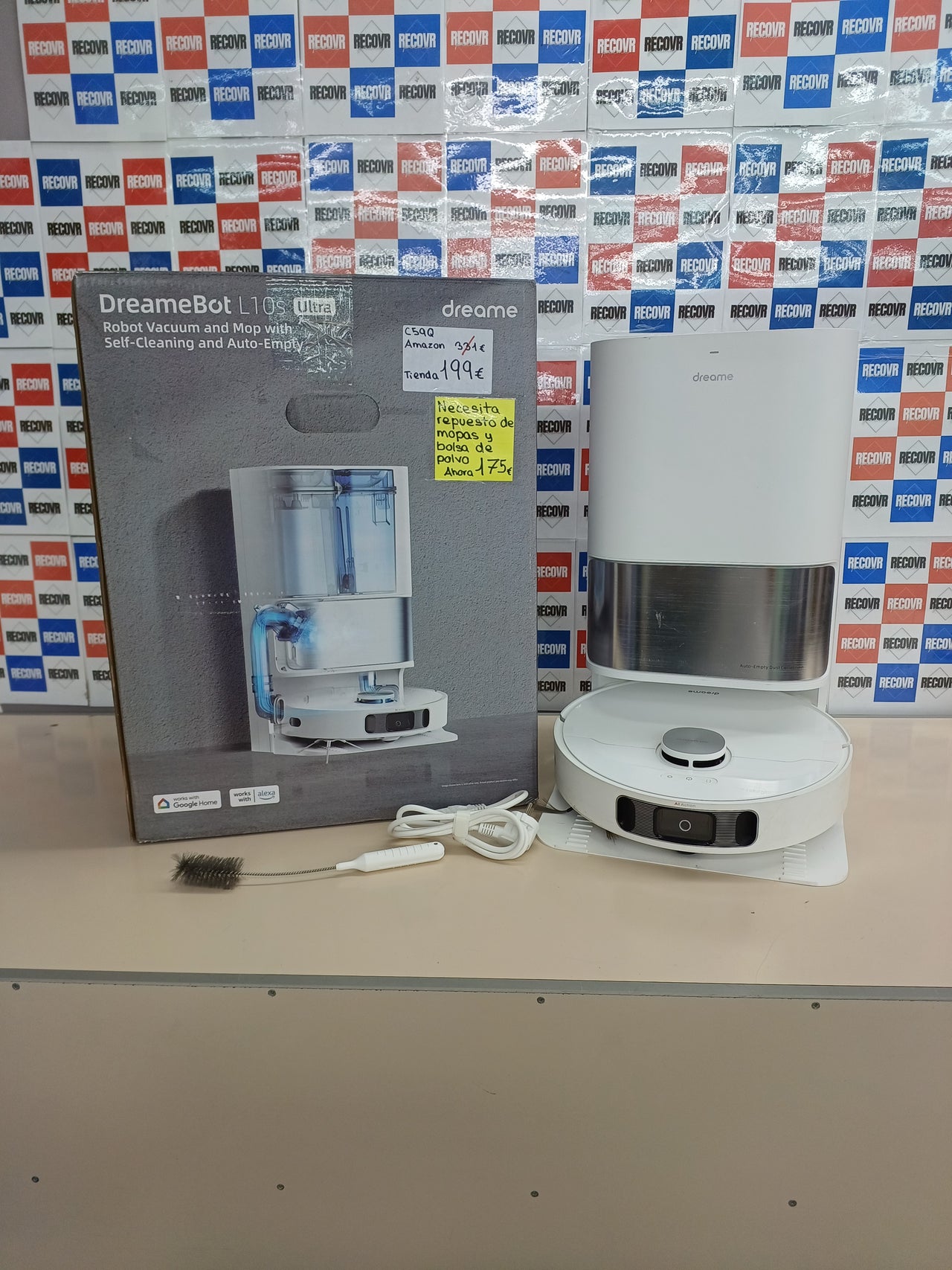 Robot Aspirador y Friegasuelos Dreame L10s Ultra