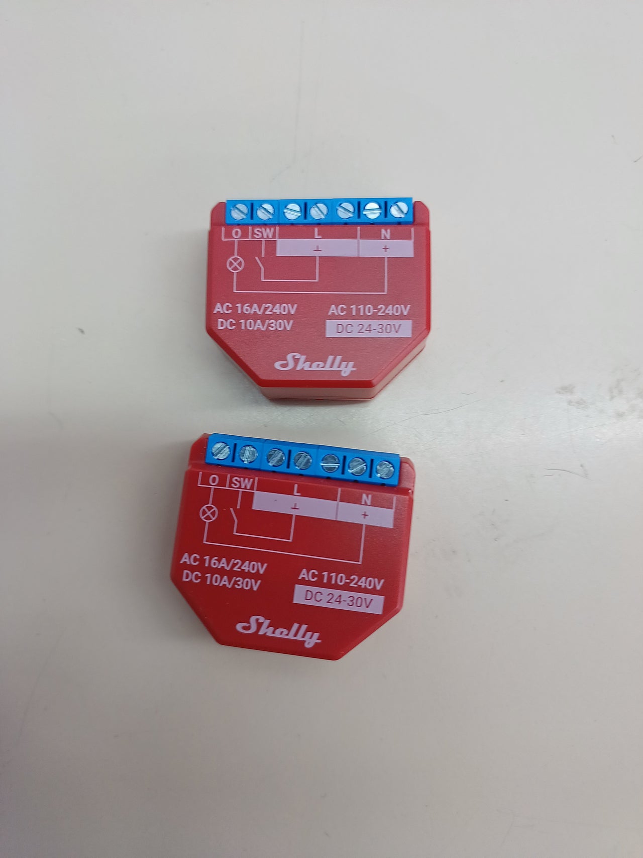 Interruptor WiFi/Bluetooth 16A con medición x2 - Shelly Plus 1PM