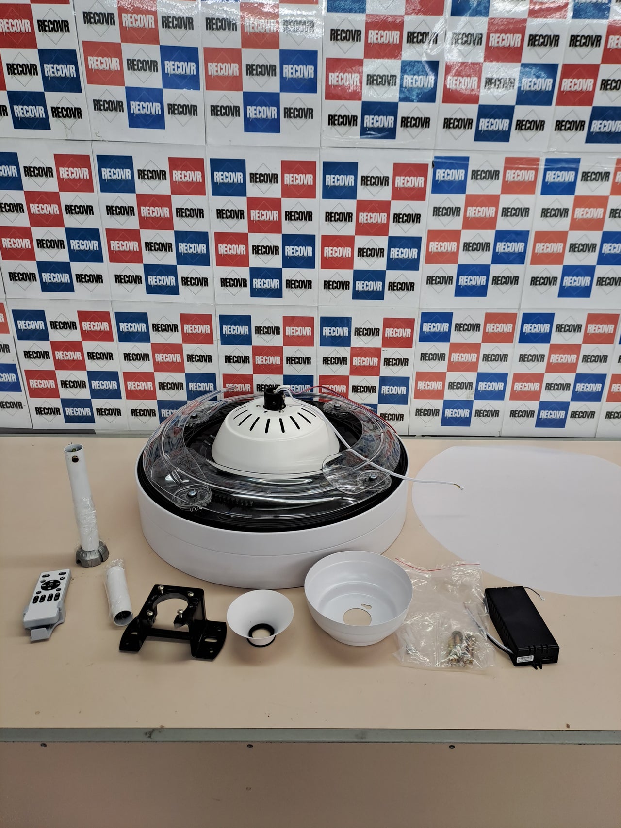 Ventilador techo LED 72W DC 6 vel. aspas – mimotec