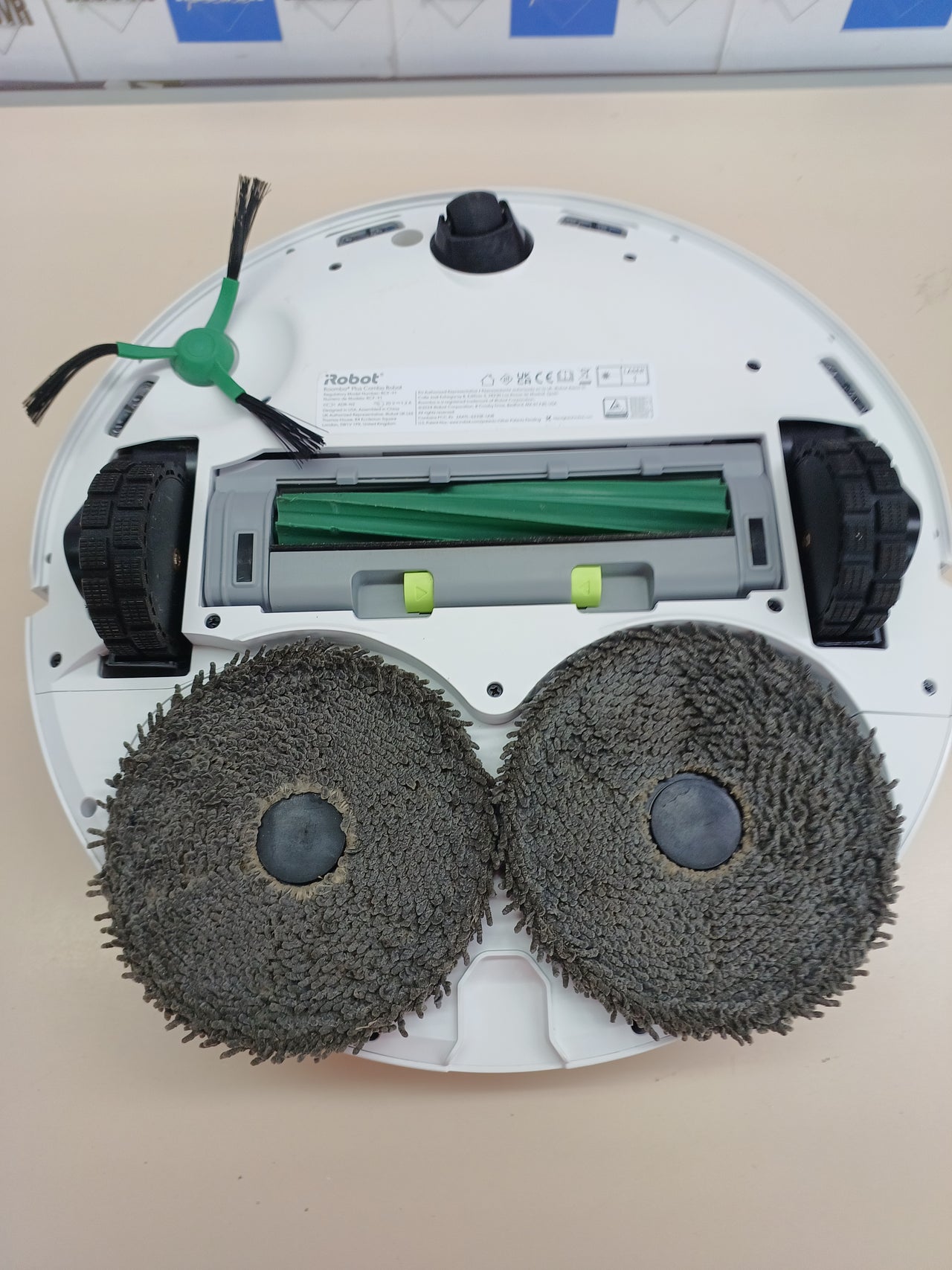 Robot aspirador fregona IA LiDAR autolimpieza 75 días iRobot