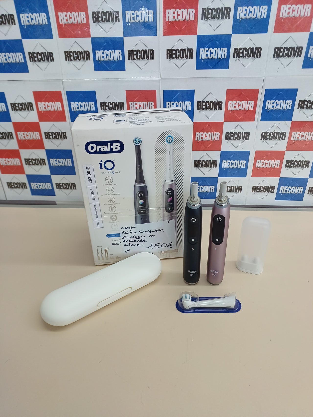 Cepillos eléctricos 7 modos sensor presión viaje Oral-B