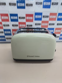 Tostadora 2 ranuras con extras, acero crema - Russell Hobbs