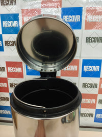 Cubo de basura de baño con pedal de 3 L y cubo interior extraíbl