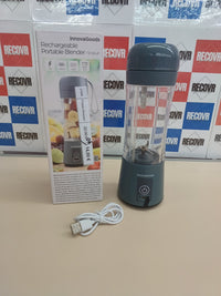 Batidora de vaso portátil 380ml para smoothies InnovaGoods