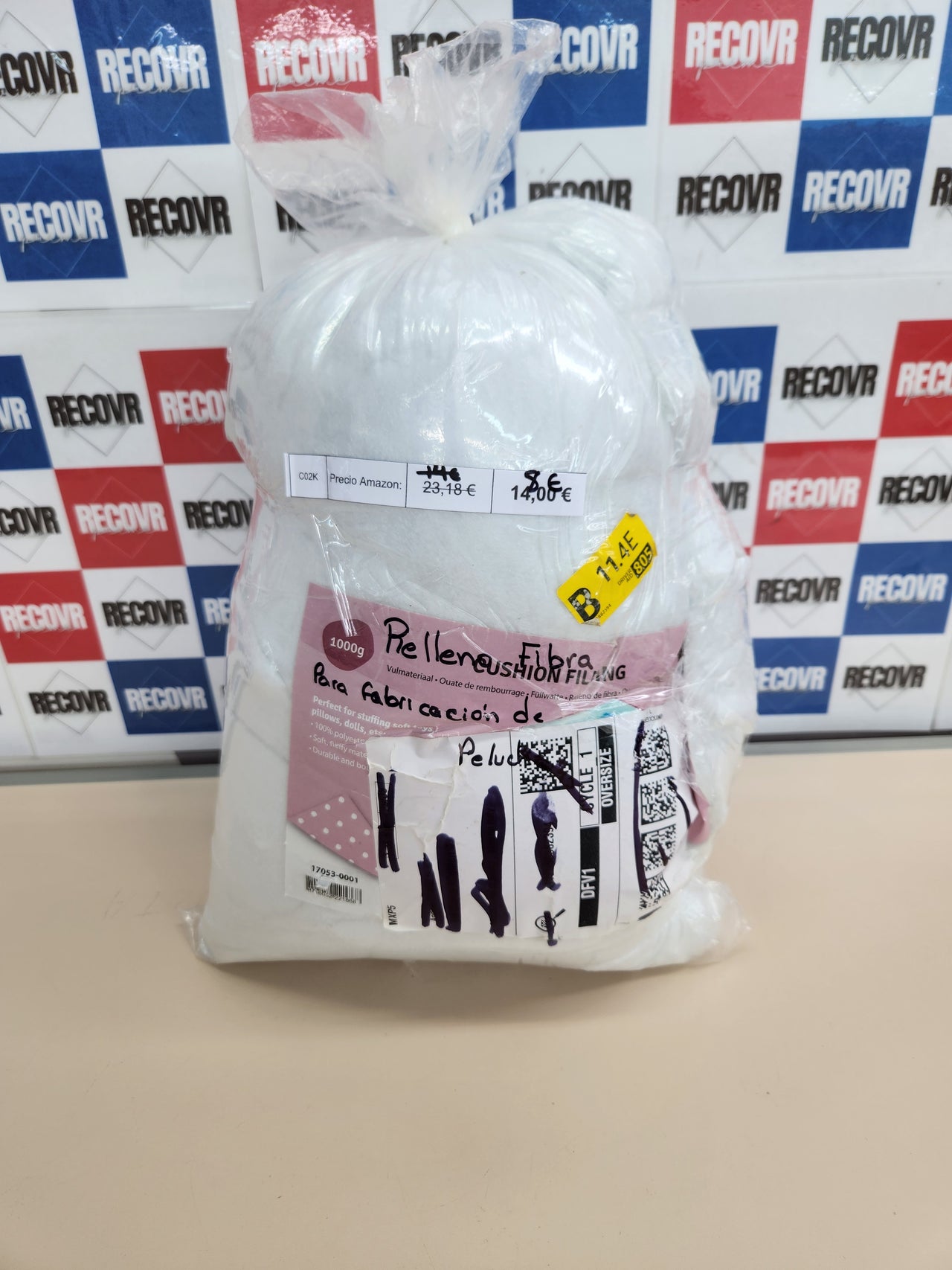 Relleno de Poliéster para Peluche 1kg
