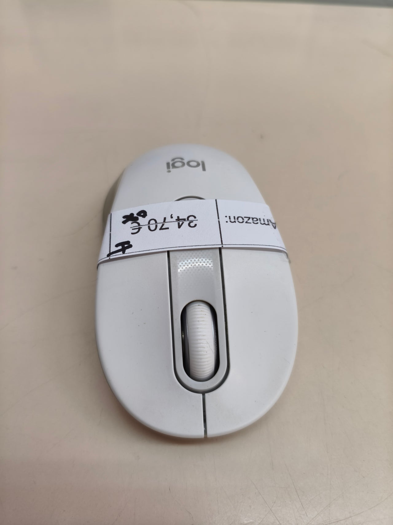 Ratón inalámbrico Logitech Signature M650 L, blanco