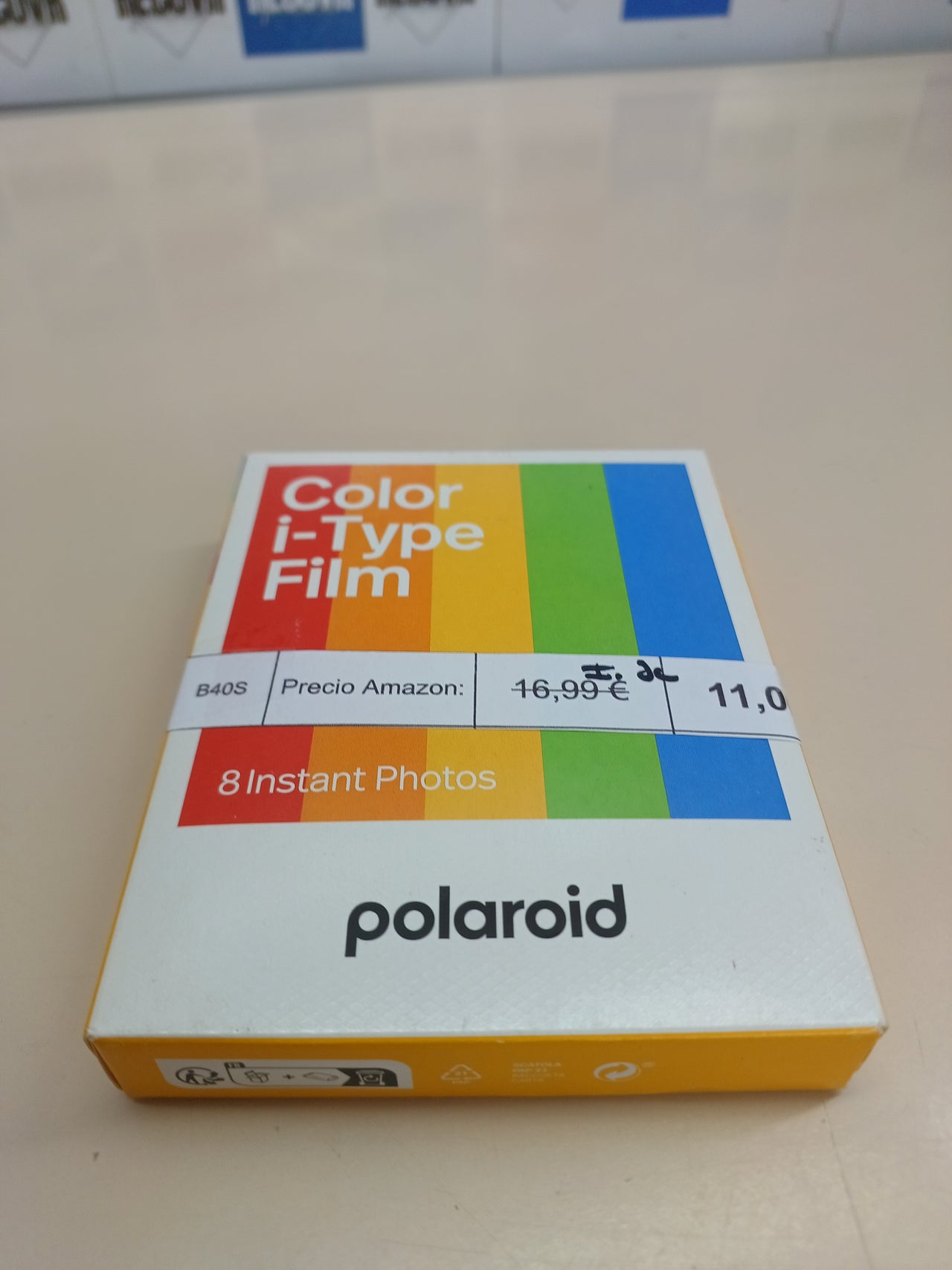 Película instantánea color 8 fotos Polaroid