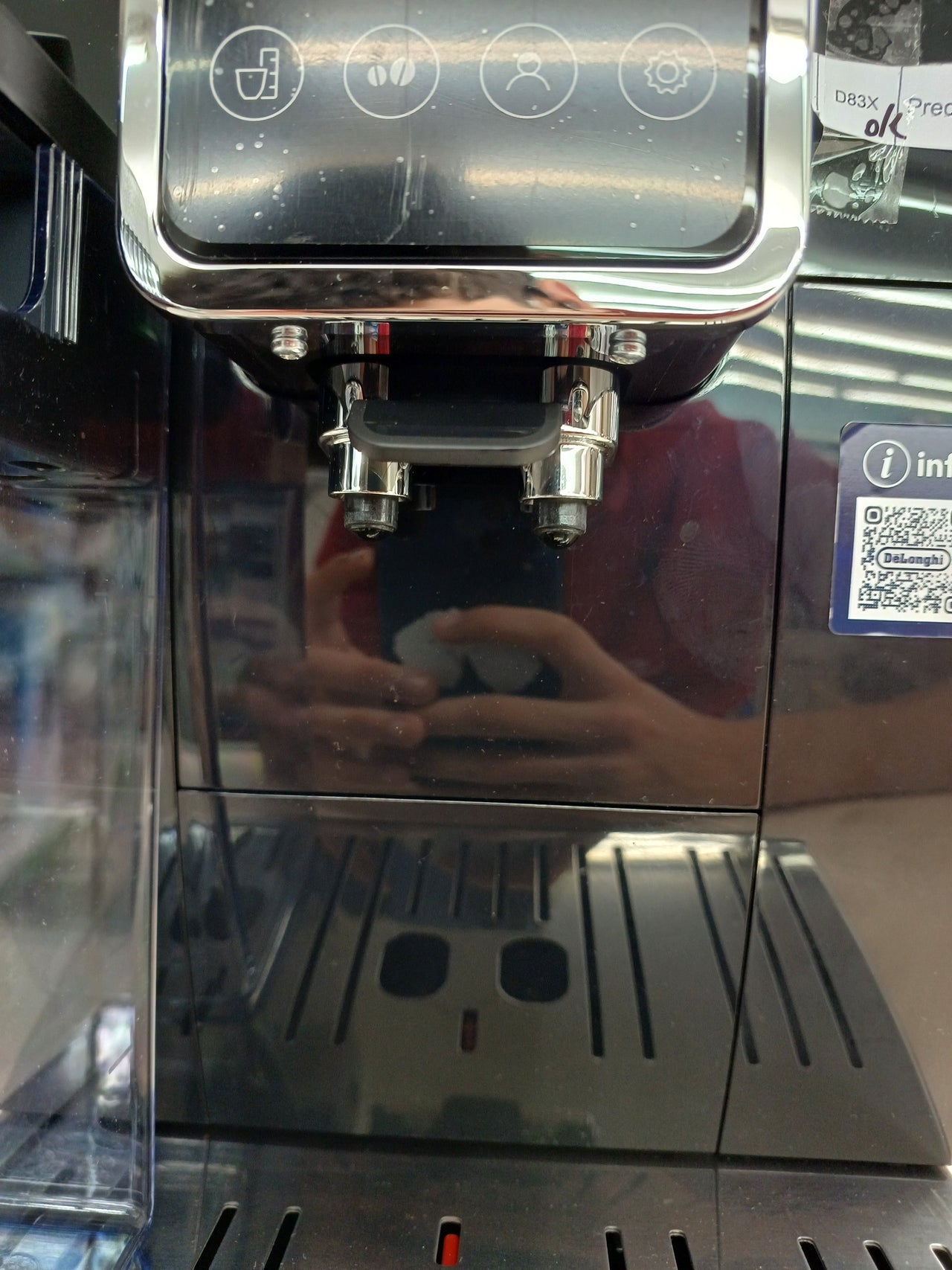 Cafetera Automática De’Longhi Dinamica Plus ECAM382.70.B