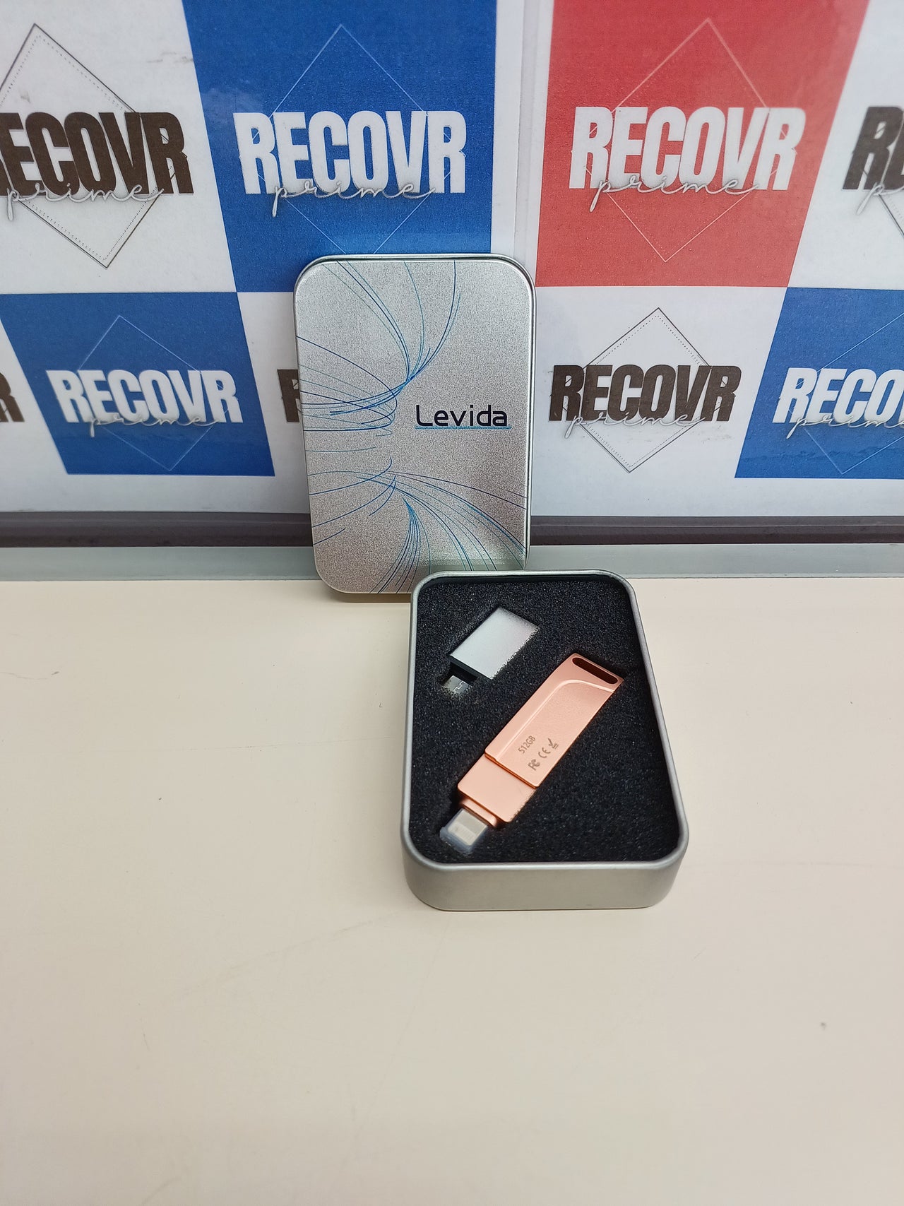 Pendrive Levida 512GB USB 4-en-1 iPhone
