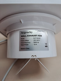 Extractor de aire silencioso Aygrochy 100 mm