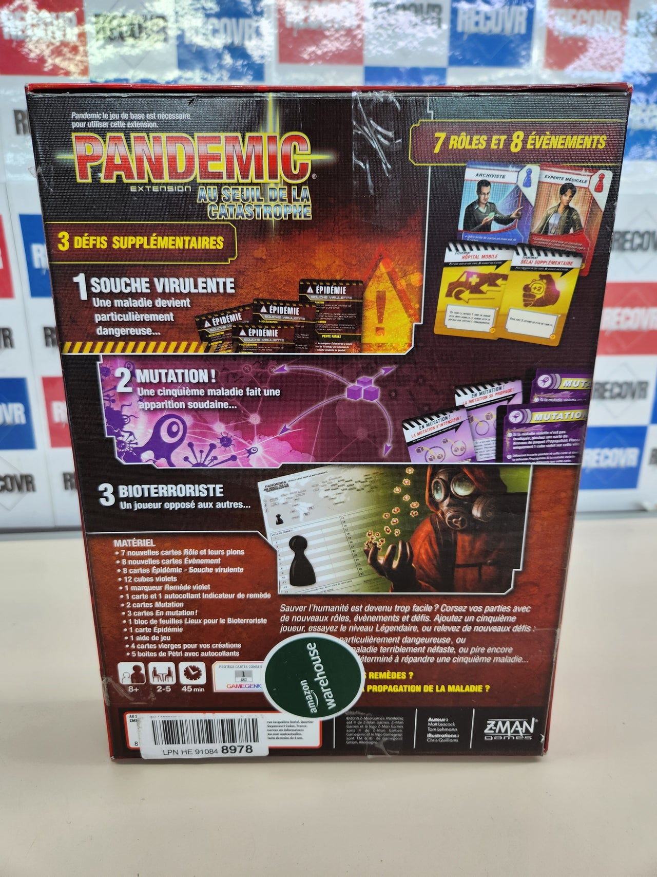 Juego de Mesa Pandemic Extension ZMAN