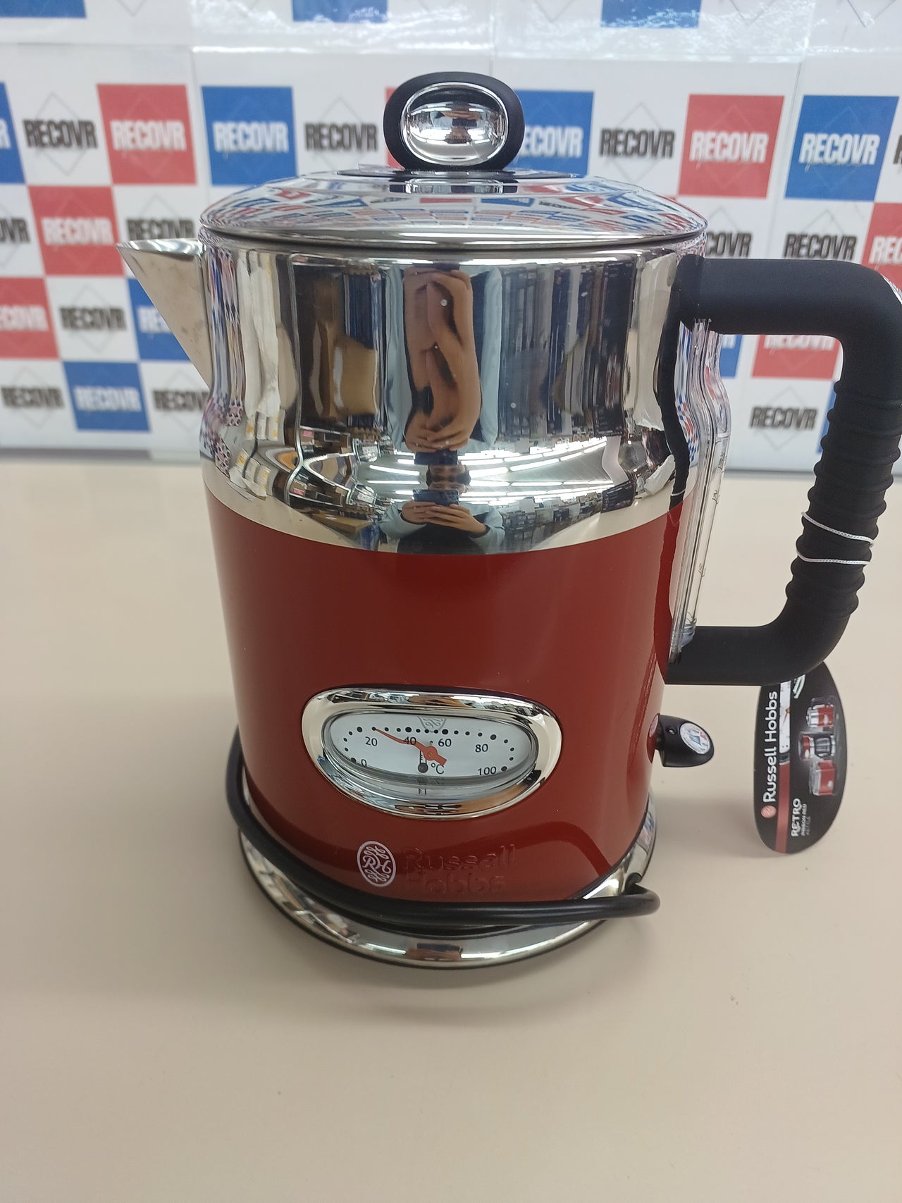 Russell Hobbs 21670-70 Hervidor de 2400 W, Color Rojo, 1.7 l