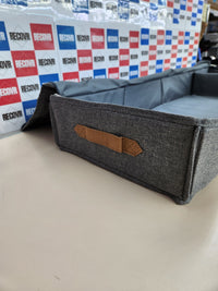 Organizador para Almacenamiento gris 90x30x12 cm