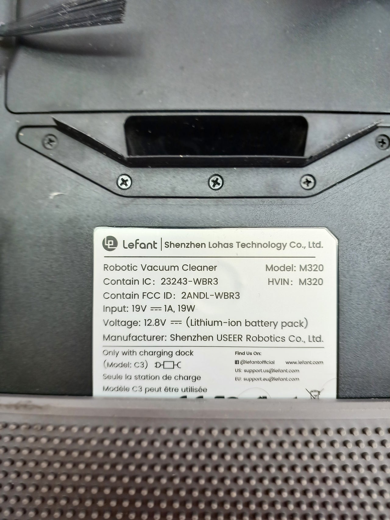Robot aspirador 6000 Pa 210 min anti-obstáculos y fregasuelos – LEFANT M320