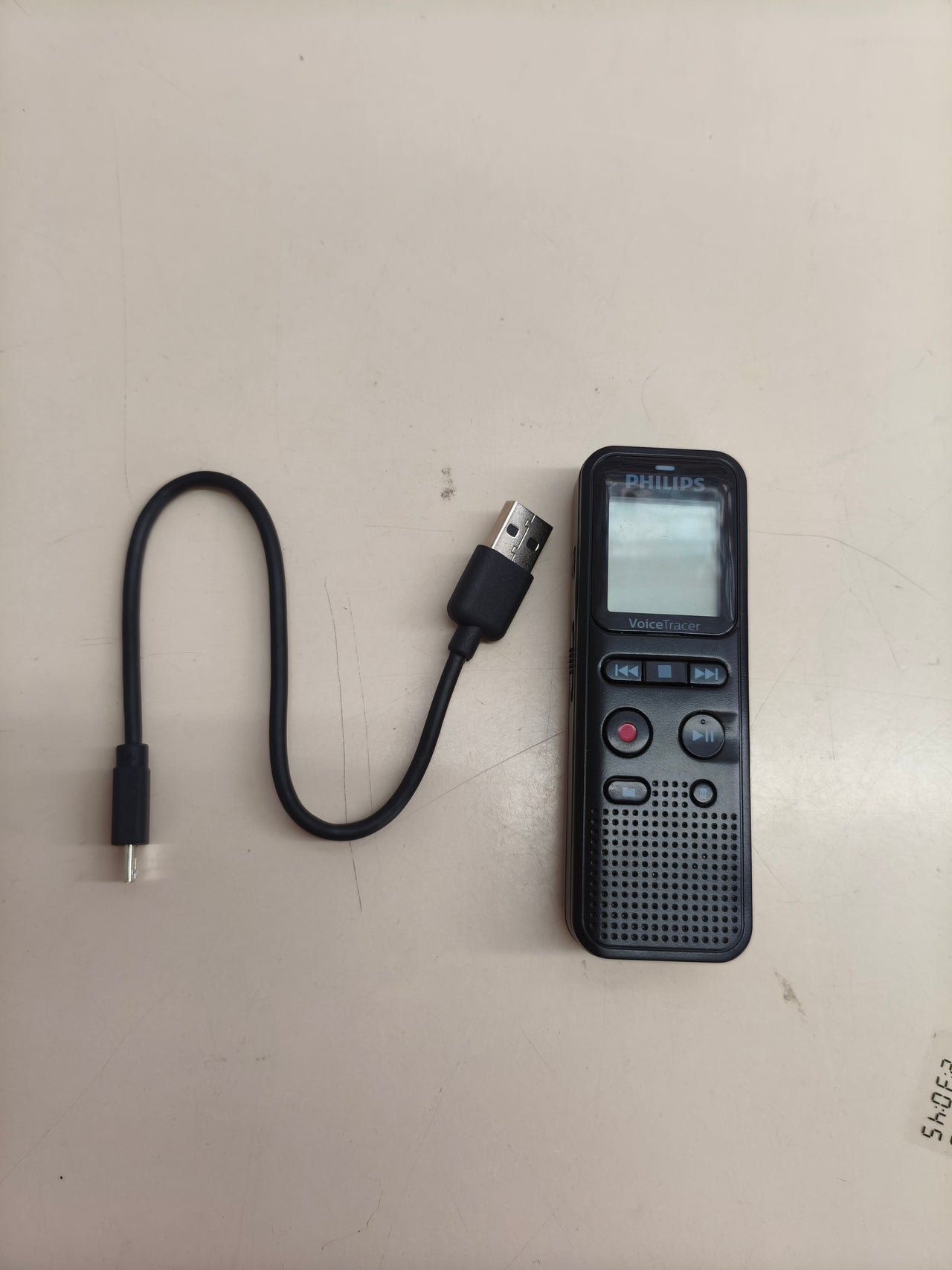 Grabadora de voz digital Philips de 8 GB.