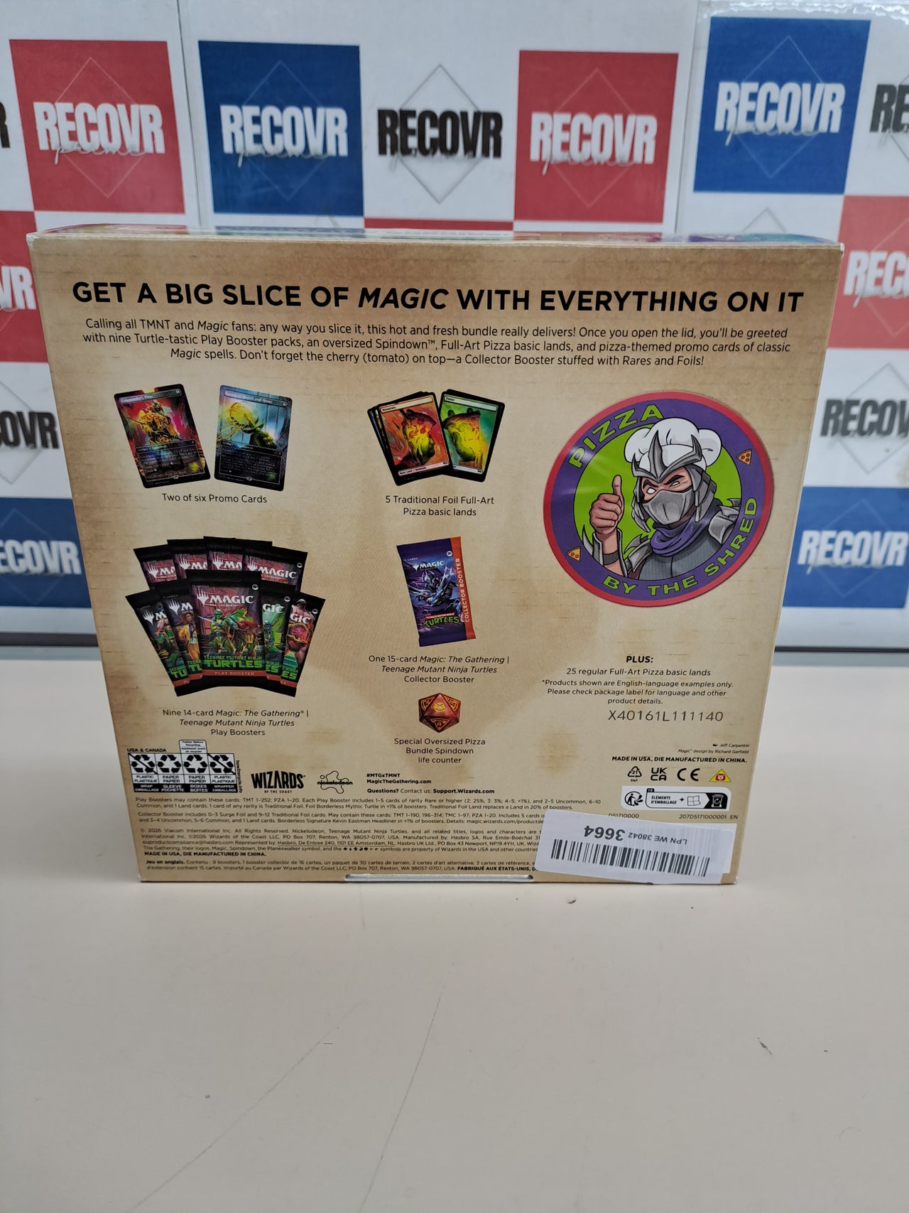 Pizza Bundle de Magic: The Gathering | Teenage Mutant Ninja Turtles (Versión en Inglés)