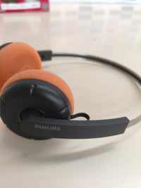 Philips Century 2000 Series - Auriculares inalámbricos supraaurales TAH2000BK/00 The Ringo, Auriculares Retro Bluetooth 5.4 con Tiempo de reproducción de 26 Horas, multipunto, micrófono, Controles