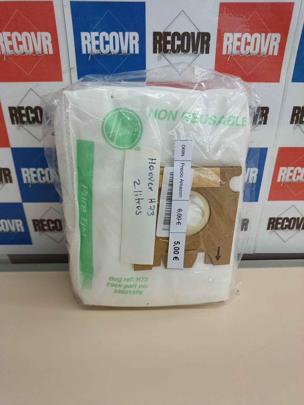 Bolsas Aspiradora Hoover H73 4uds Microfibre