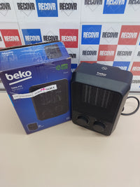 Calefactor de sobremesa BEKO, 2000 W, 4 velocidades, color negro