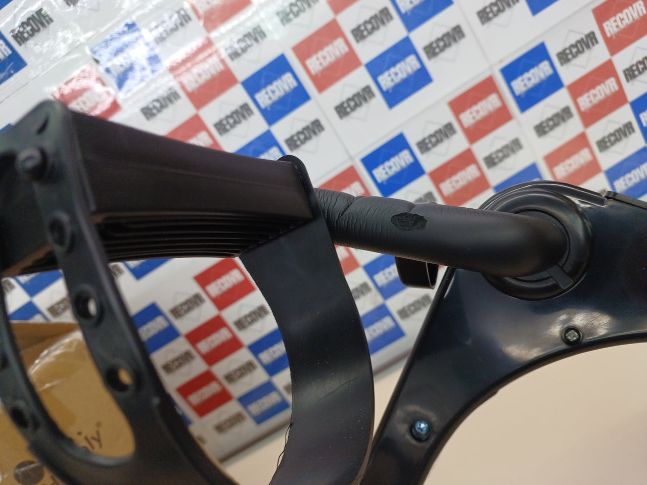 himaly Mini Bicicleta de Ejercicio Plegable Portátil para el Hogar Pedal Ejercitador Gimnasio Fitness Brazo Pierna Entrenamiento Resistencia Ajustable con Pantalla LCD para Mujeres y Hombres