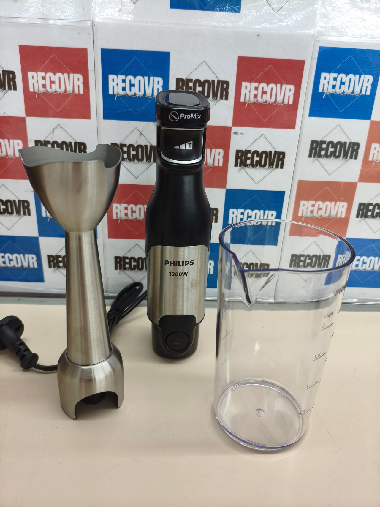 Batidora de mano de 1200 W con tecnología ProMix