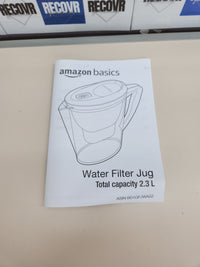 Jarra de filtrado de agua 2,3 L - Negro