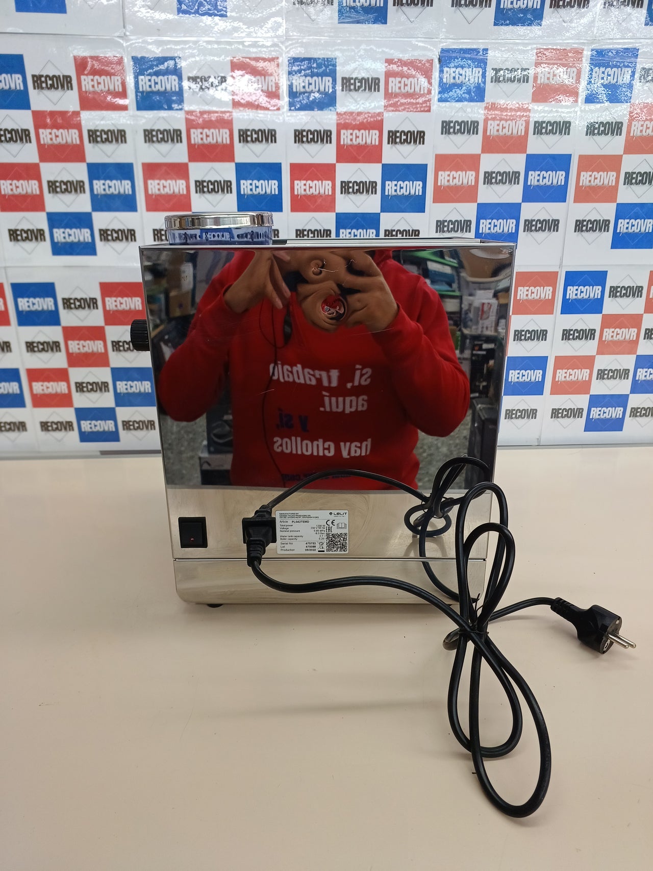 Cafetera espresso Lelit Anita con molinillo PID