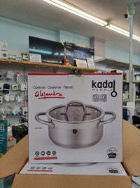 Cazuela inox 28cm Alejandra 6,10L